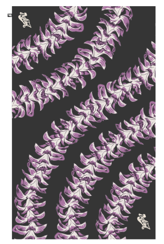 Defend Hawaii - Orchid Lei Pareo