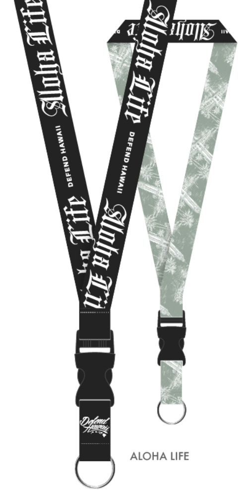 Defend Hawaii - Aloha Life Lanyard