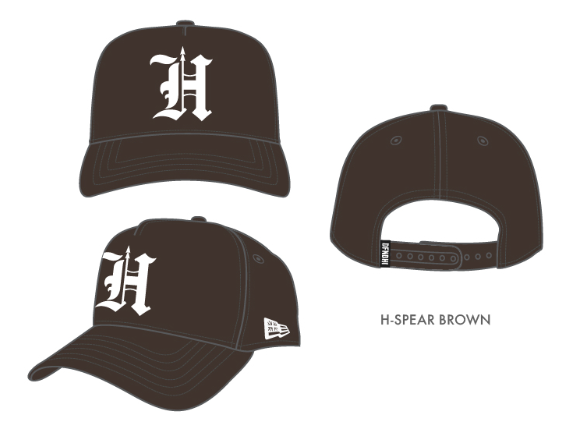 Defend Hawaii - H-Spear Brown A-Frame Snapback