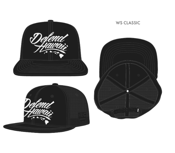 Defend Hawaii - Wildstyle Logo Snapback