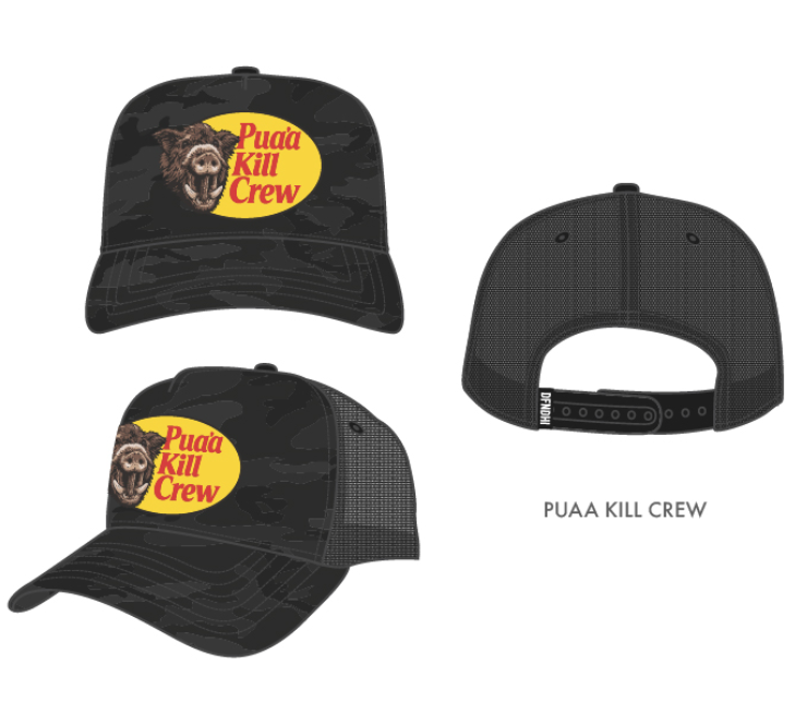 Defend Hawaii - Pua'a Kill Crew A-Frame Trucker