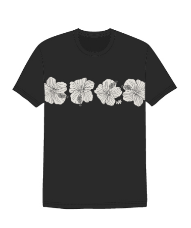Defend Hawaii - 5-biscus Tee Black