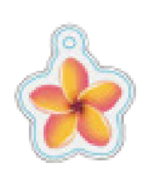 HiDarling Keychain - Plumeria