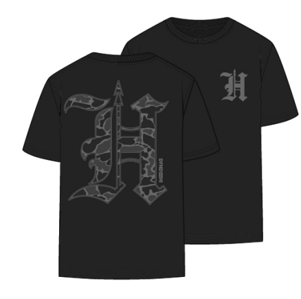 H-Spear Dark Duck - Black Tee