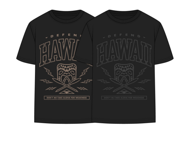 Ki'i Bang - Black & Tan Tee