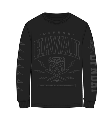 Ki'i Bang Black & Gray Longsleeve