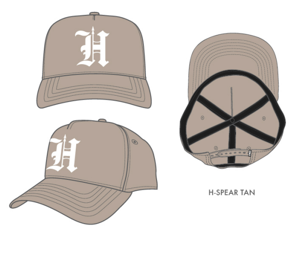 H-Spear Tan A-Frame Snapback