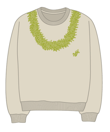 Pakalana Lei - Woman's Crewneck Sweater