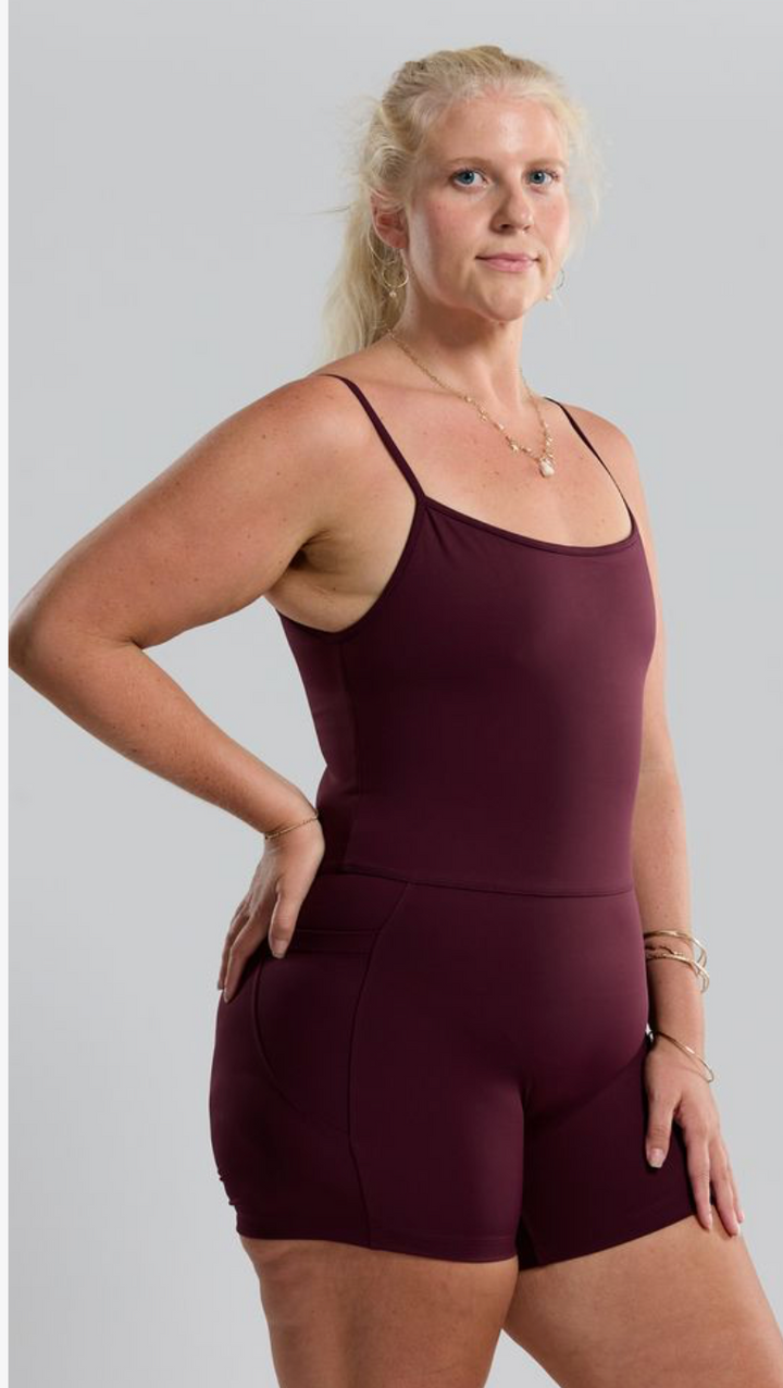 OG 3" Romper - Plum