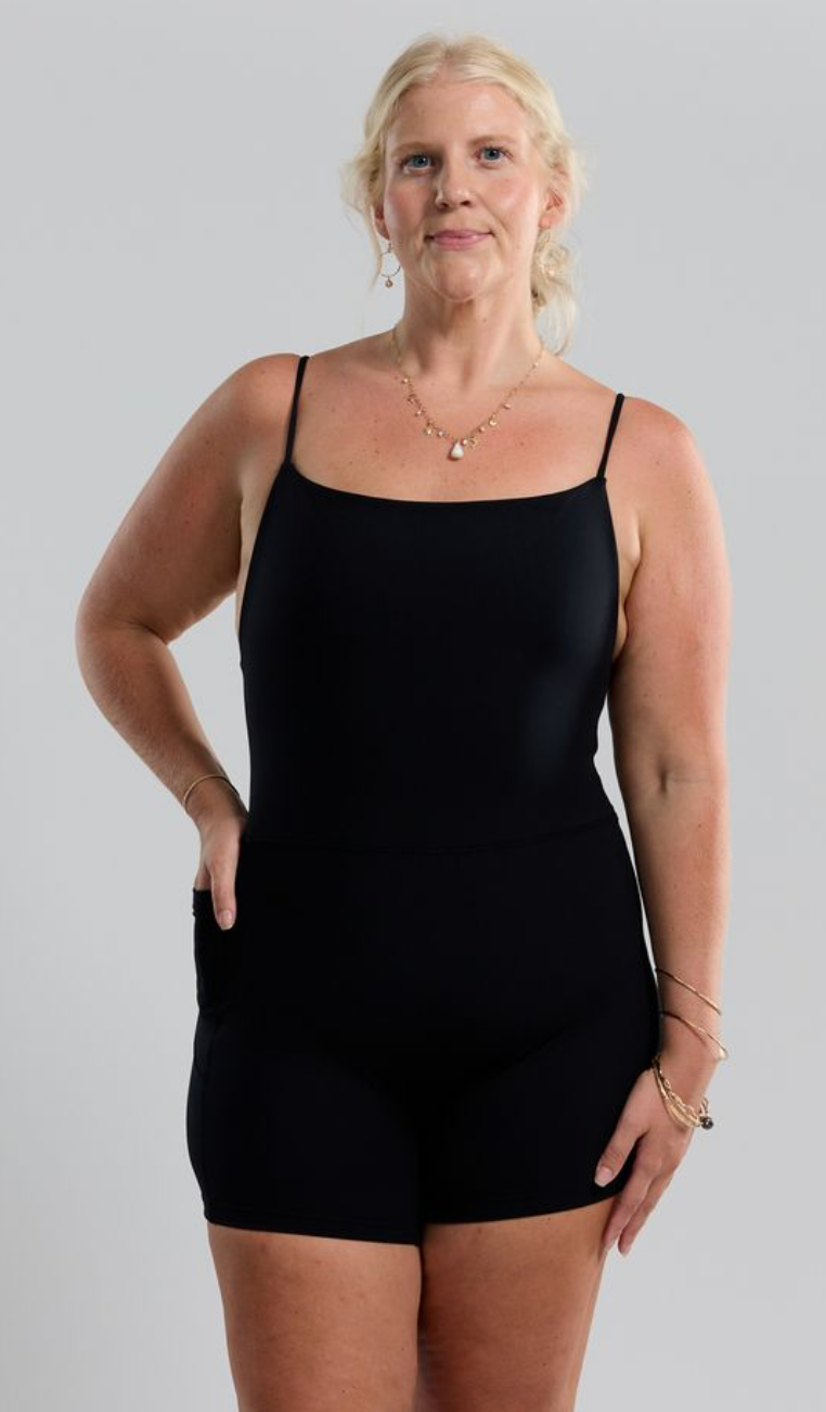 Brynn Romper- Black