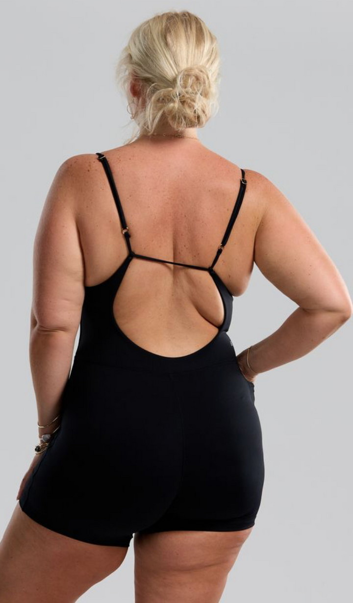 Brynn Romper- Black