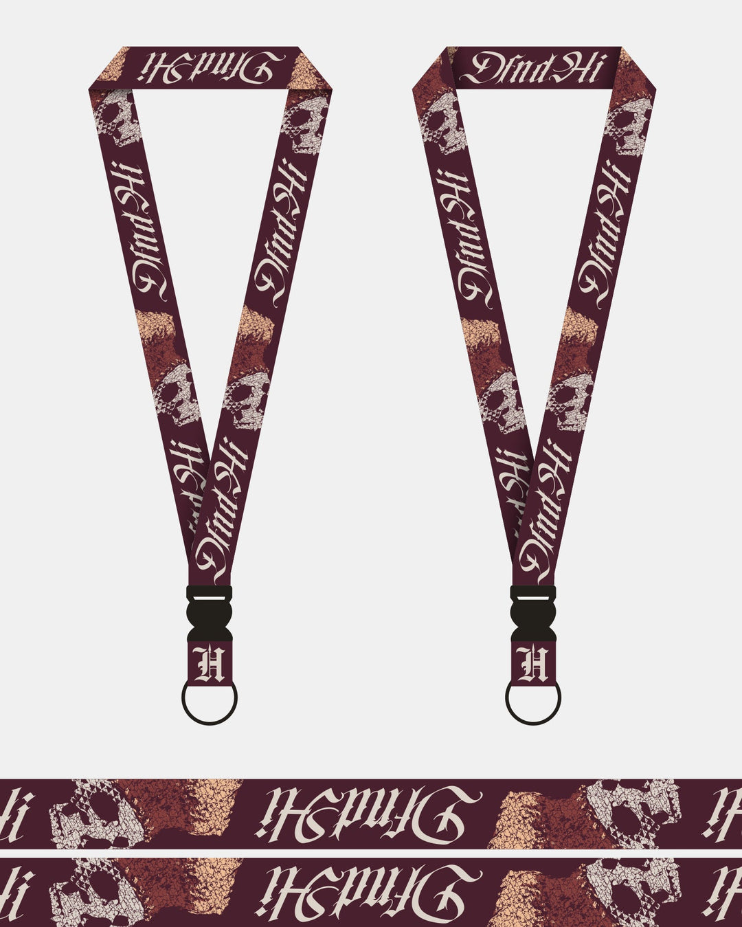SKULII PO'O Lanyard