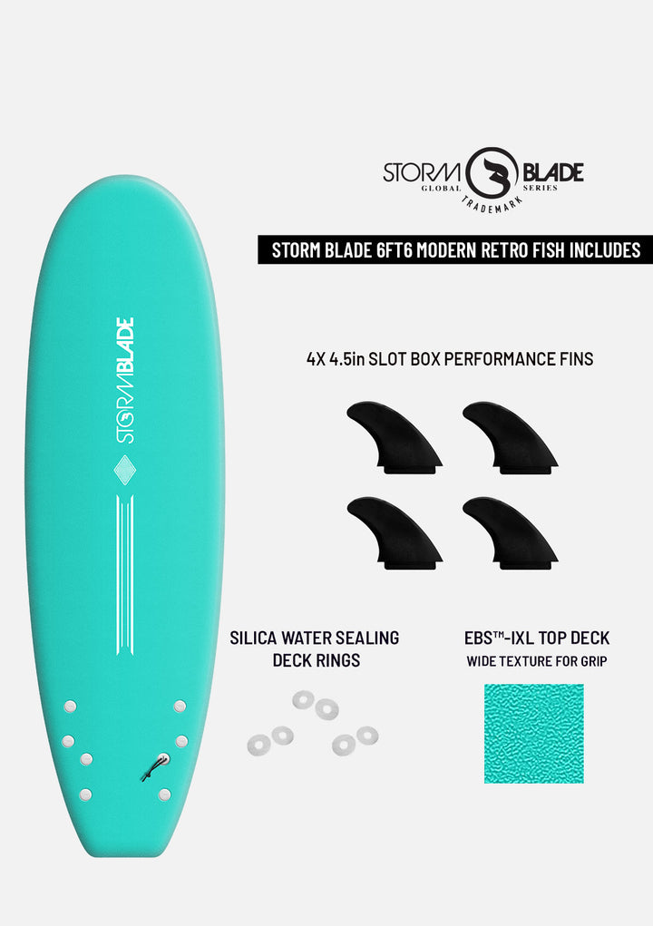 STORM BLADE 6FT6IN QUAD RUNNER Turquois