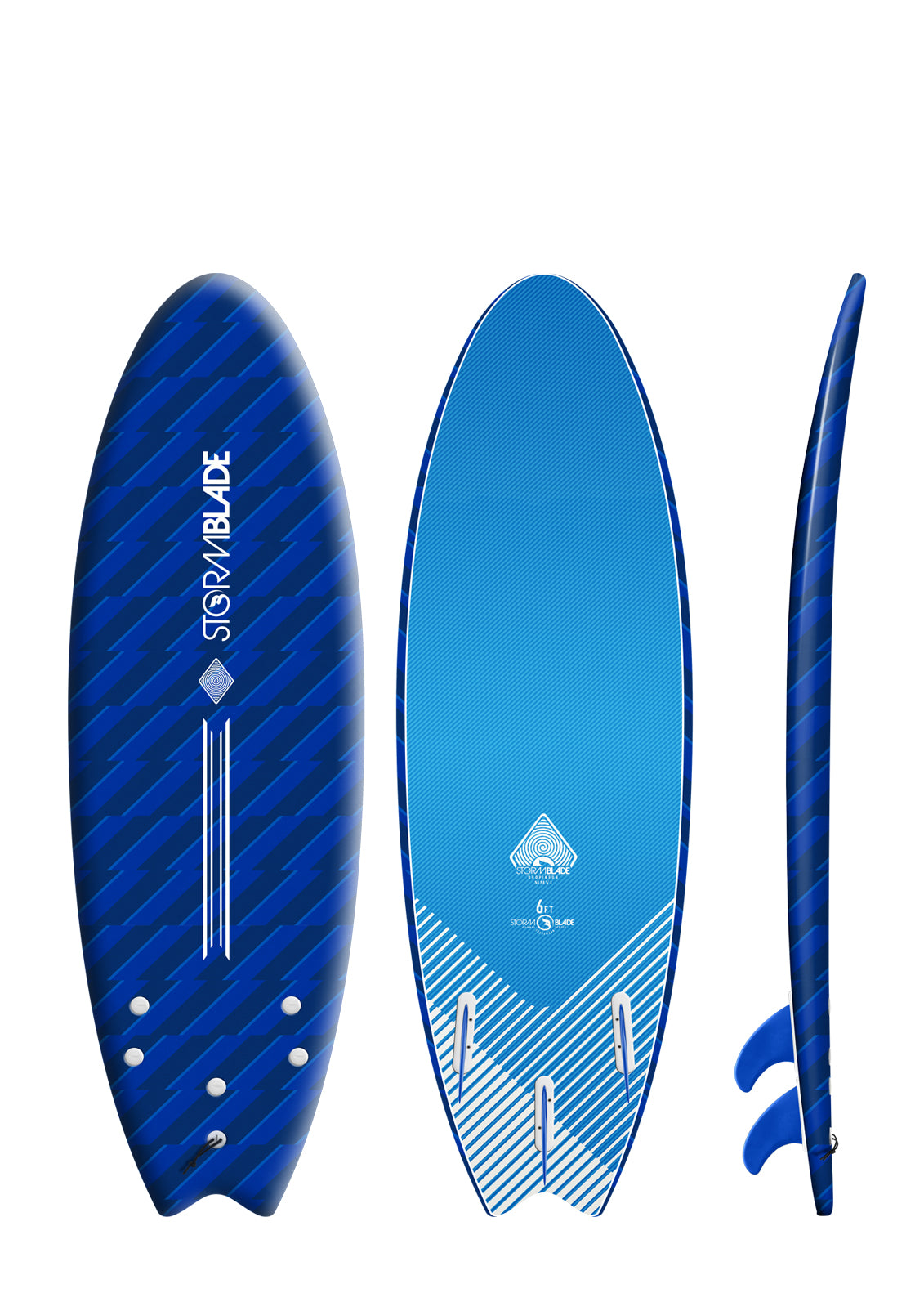 STORM BLADE 6FT SWALLOW TAIL Blizzard Navy