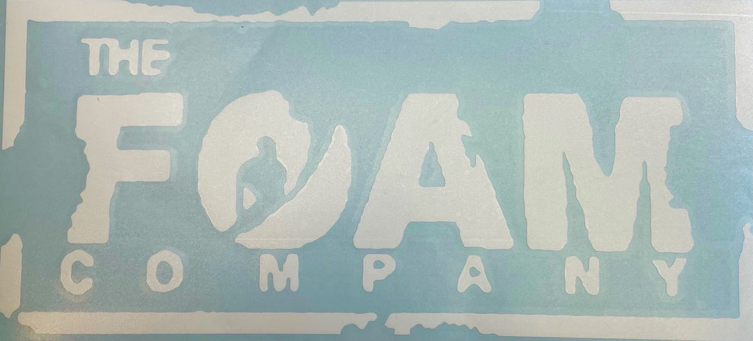 Foam Chop Block Sticker - 12x5in