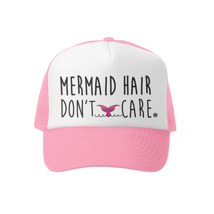 Mermaid Hair Kids Trucker Hat
