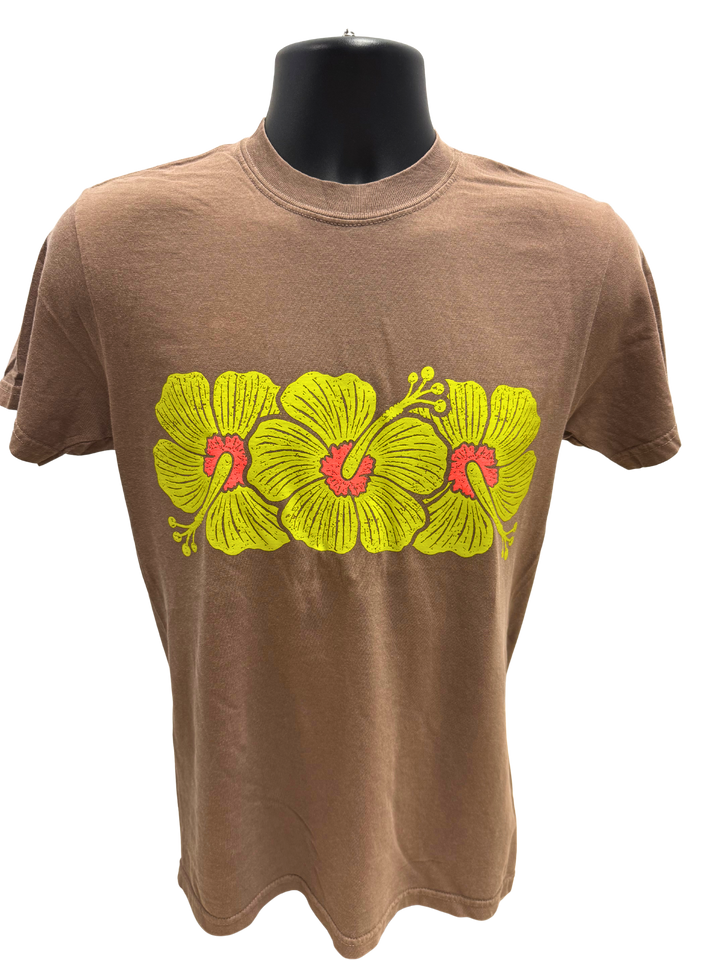 Hibiscus Foam Co. Shirt - Brown