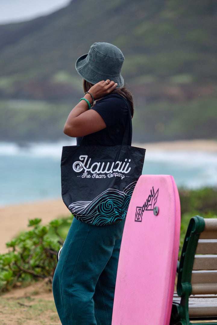 Aloha Collection XX Foam Co `Iwa / Bodyboarder Reversible Tote