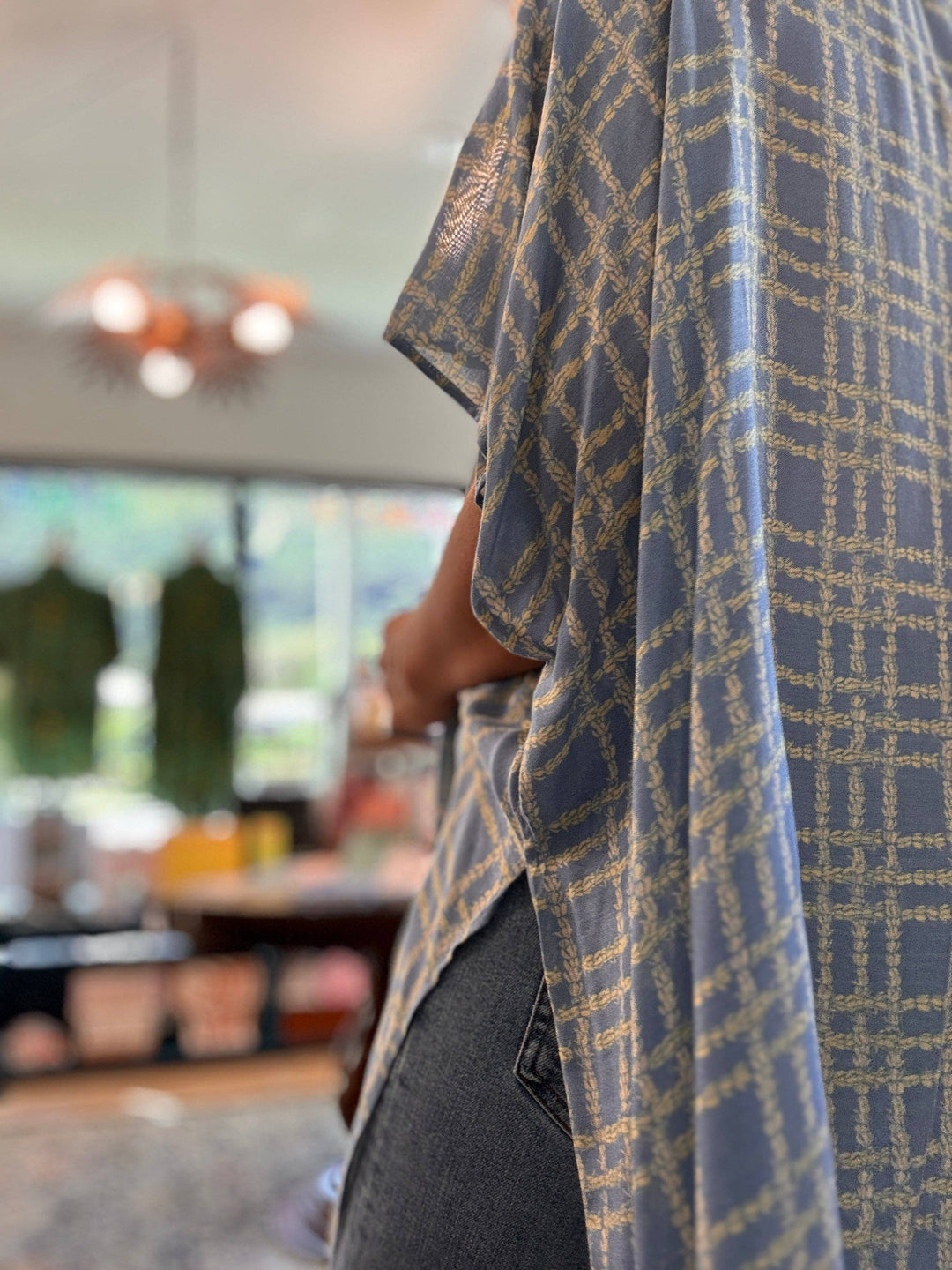 Pikake Palaka Kimono