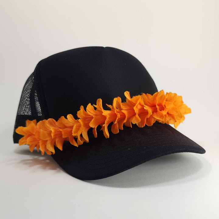 Trucker Hat Lei™ - Silk Flower Lei for hats