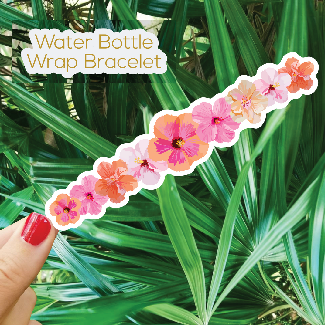 Hibiscus Wrap Sticker