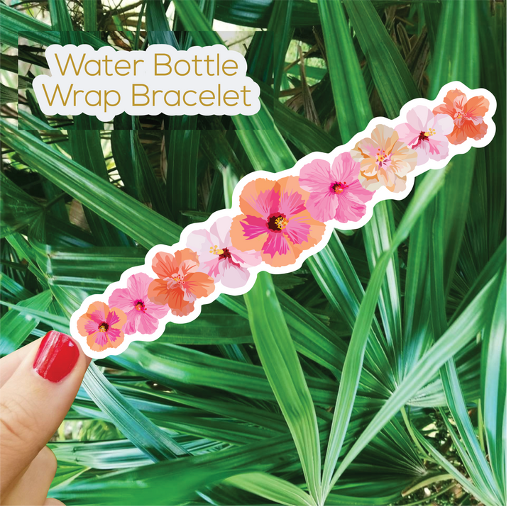 Hibiscus Wrap Sticker