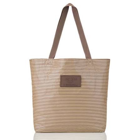 Poolside Reversible Tote - Luster/Coconut