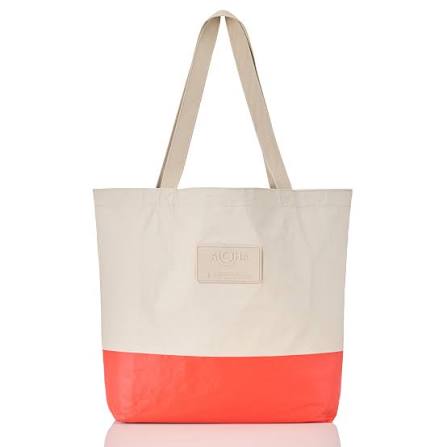 Flipside Reversible Tote - Red/Haute