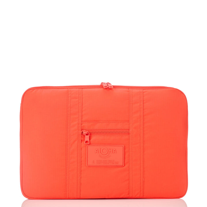 Monochrome Keep It Light Laptop Case in Red Haute