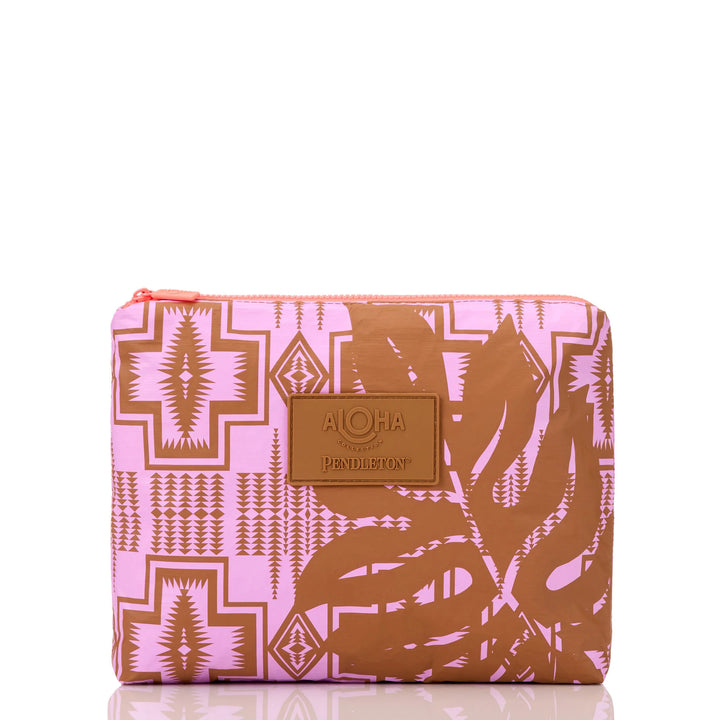 Ulu Harding Century Mid Pouch - PEONY/TOFFEE