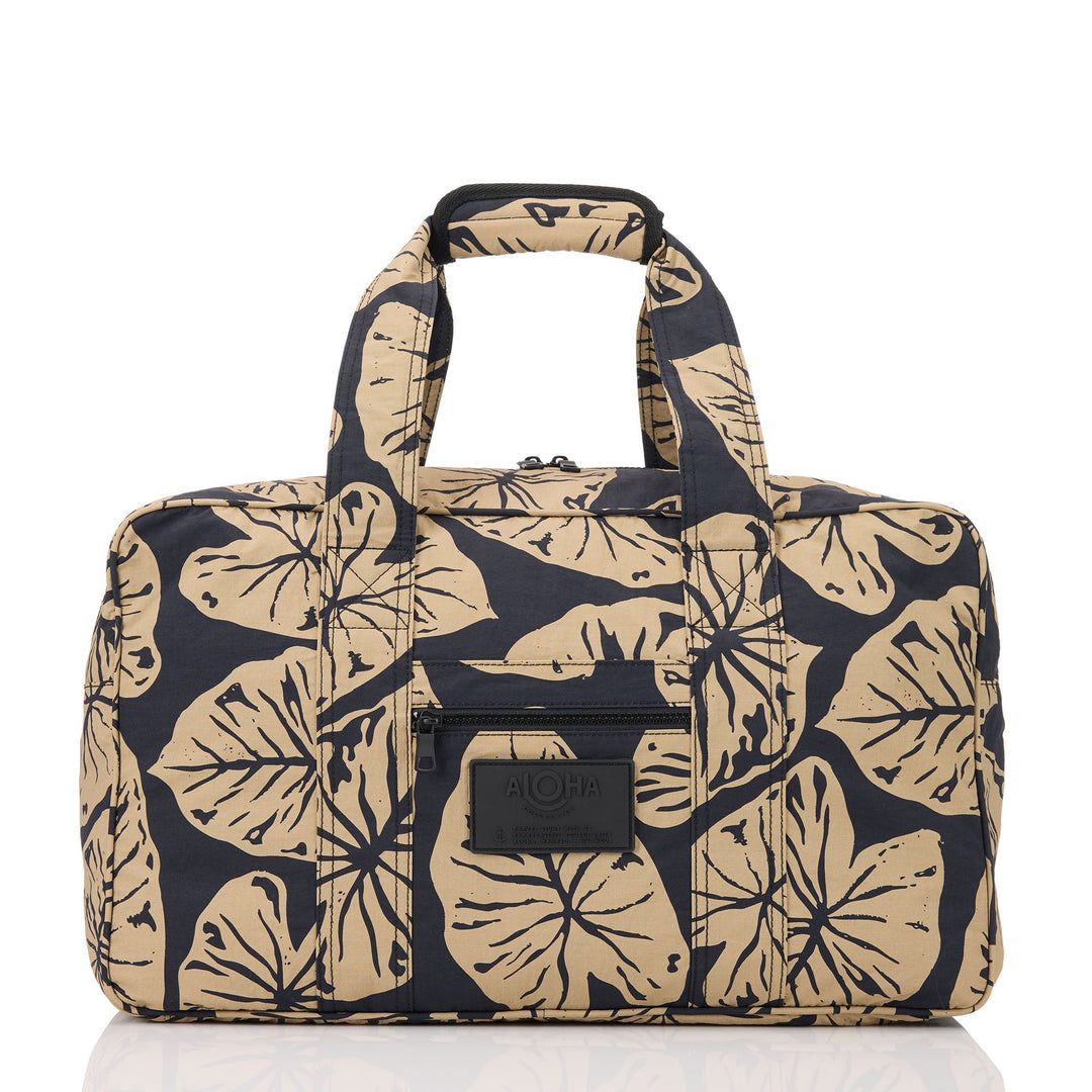 Kalo Keep It Light Weekender in Black on Sandstone