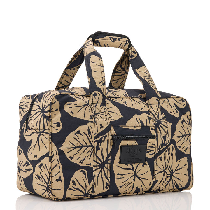 Kalo Keep It Light Weekender in Black on Sandstone