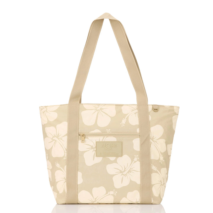Hana Hou Nylon Zipper Tote