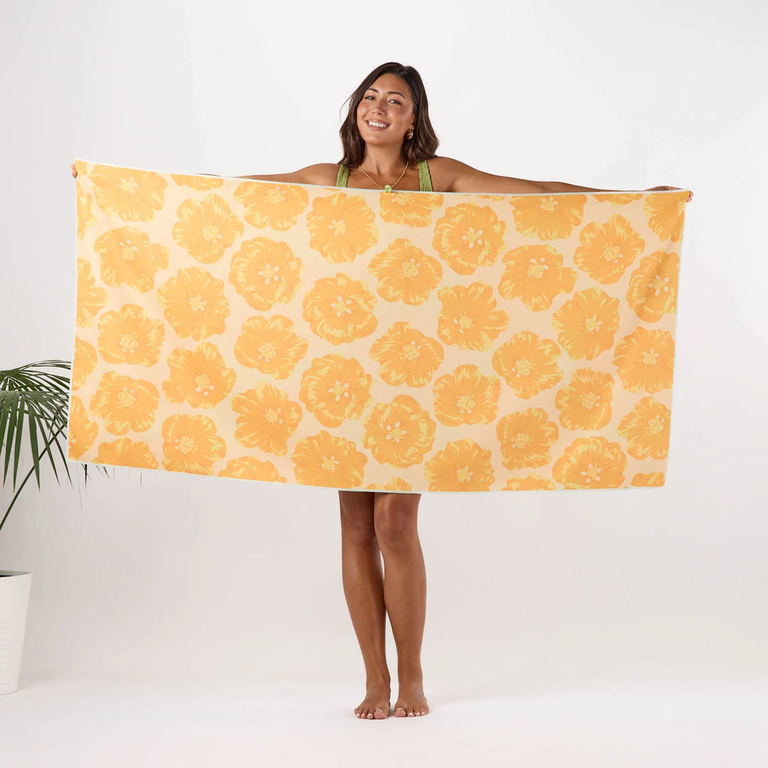 Pua Ilima Quick Dry Towel