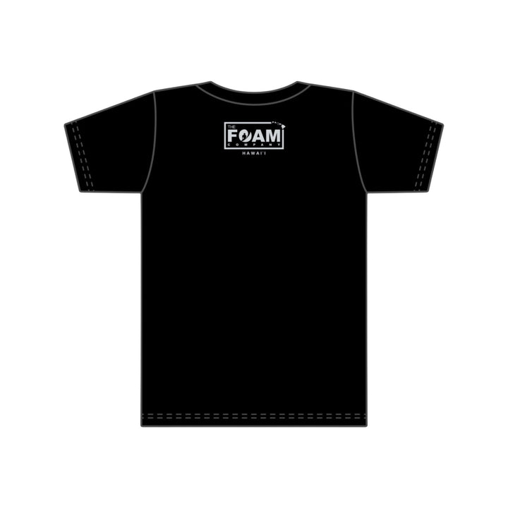 Foam Co Snow Camo Islands Logo T-Shirt: Black