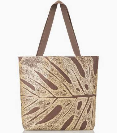 Poolside Reversible Tote - Luster/Coconut