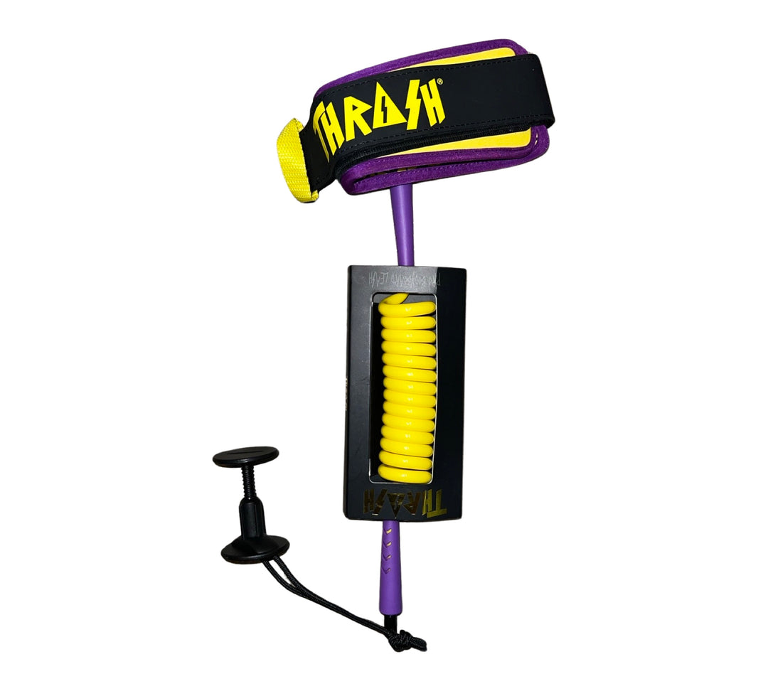 Thrash BICEP LEASH X6 Ultralight YELLOW PURPLE