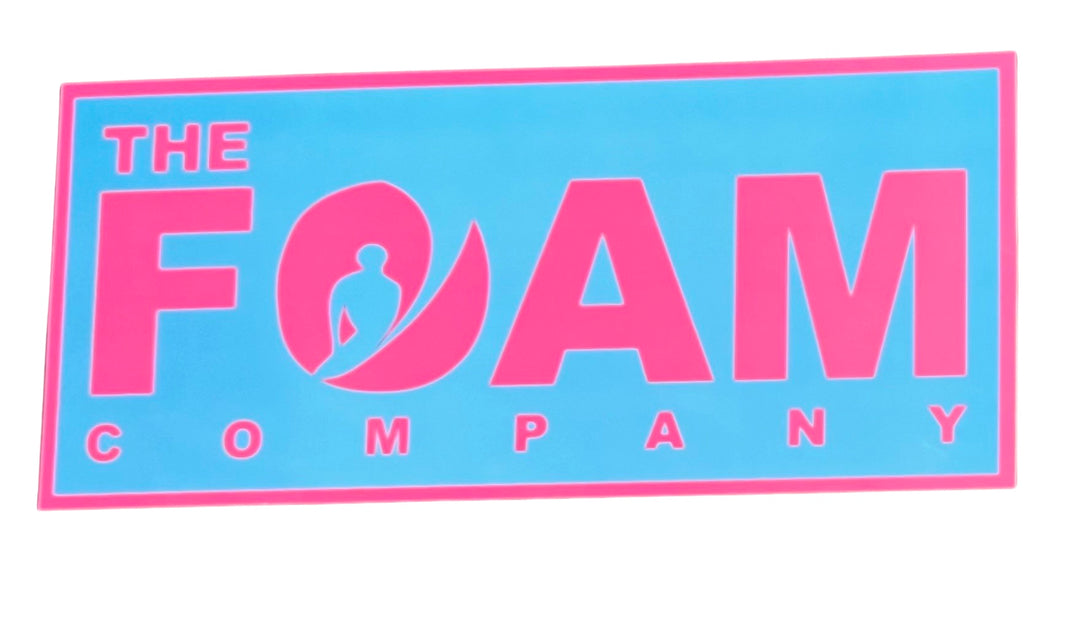 Foam Co Block Logo Vinyl Sticker