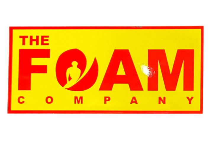 Foam Co Block Logo Vinyl Sticker