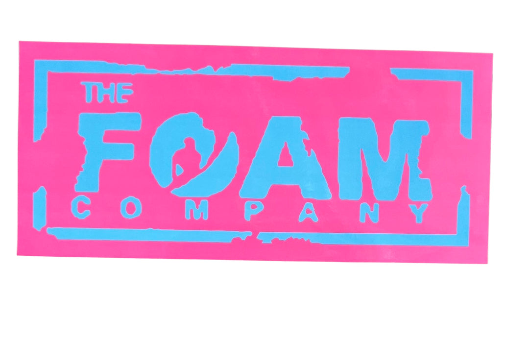 Foam Co Chop Box Vinyl Sticker