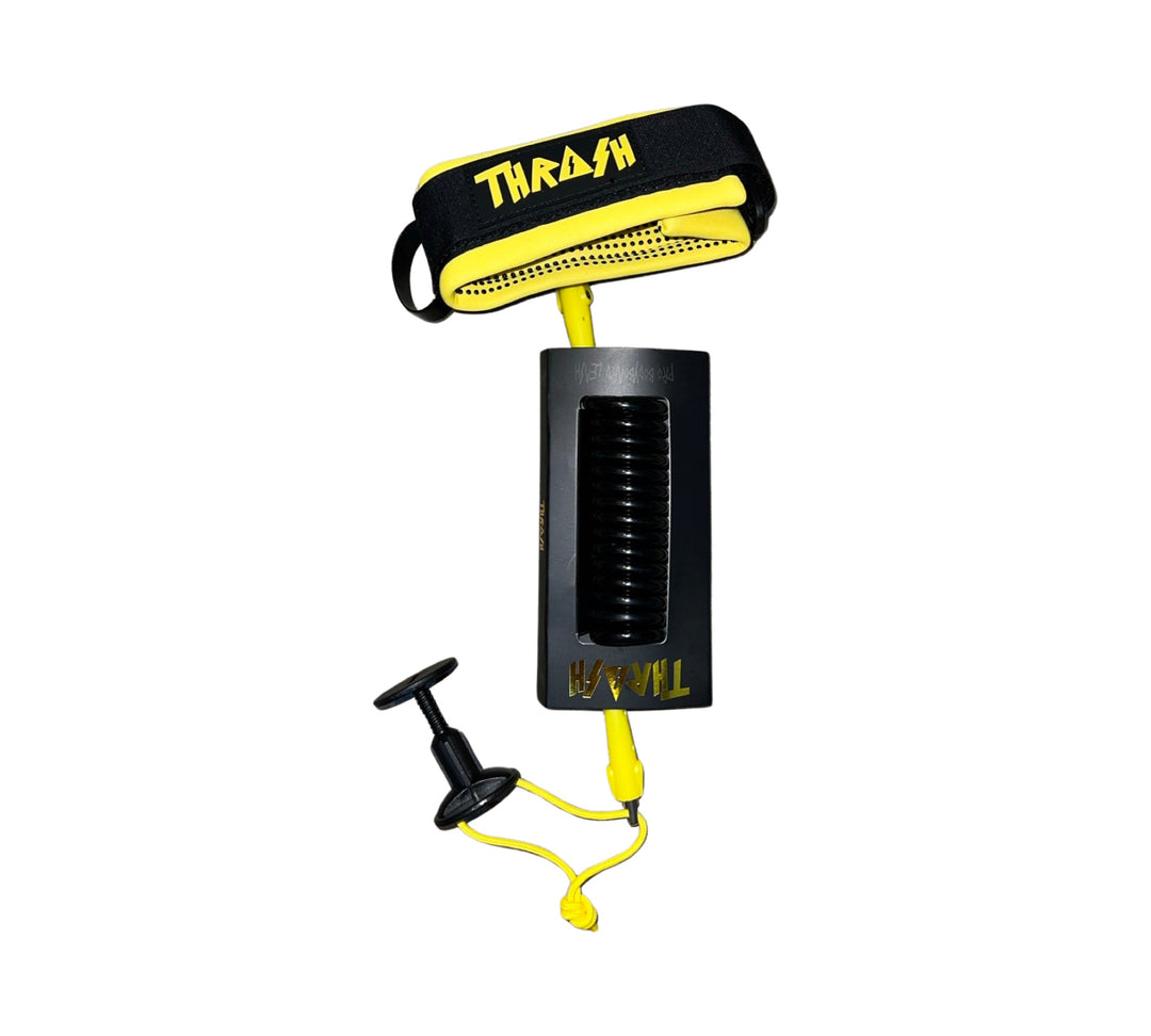 Thrash Point Grip Bicep Leash BLACK YELLOW BLACK