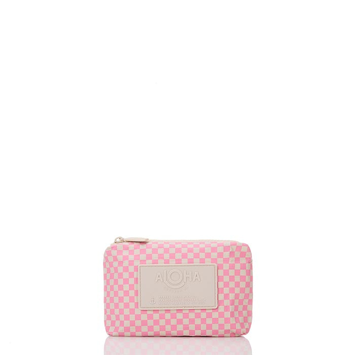 Tiny Check Mini - Blush