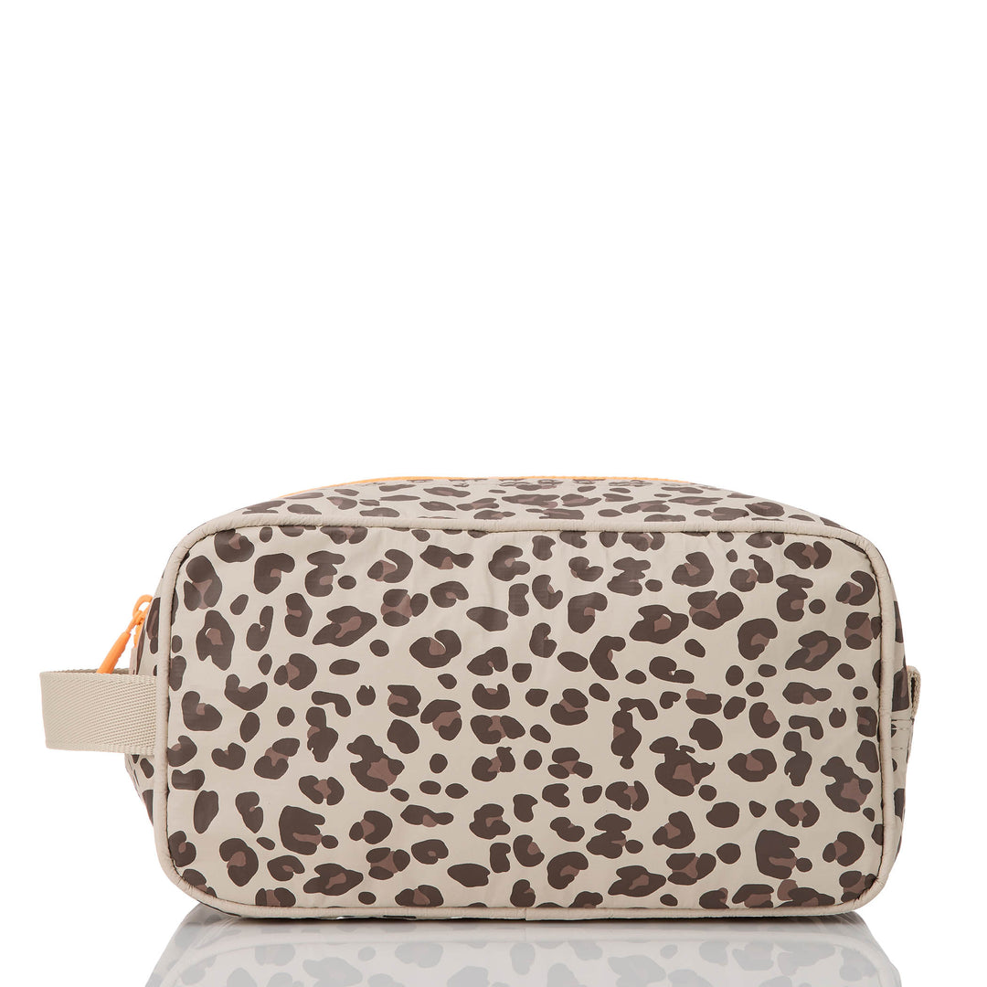 Leopard Cub Dopp Kit - Coconut