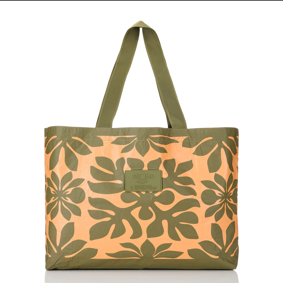 Kaulu Holo Holo - Papaya/Olive