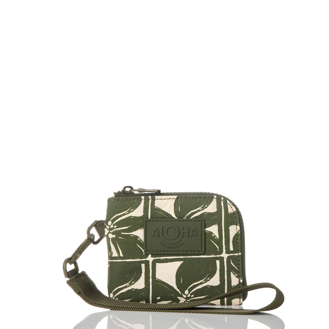 Lattice Wristlet - Olive