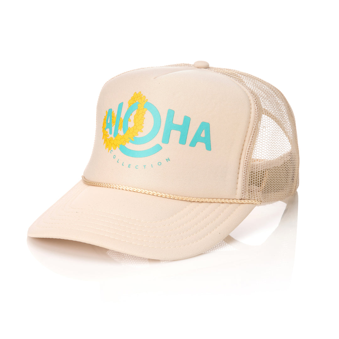 Lei Aloha Trucker - Sandstone
