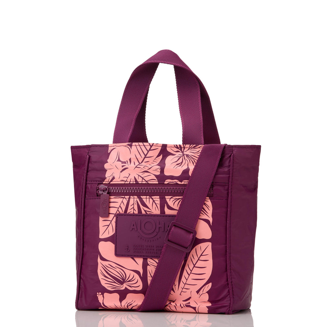 Punahele Crossbody - Tropical/Plum