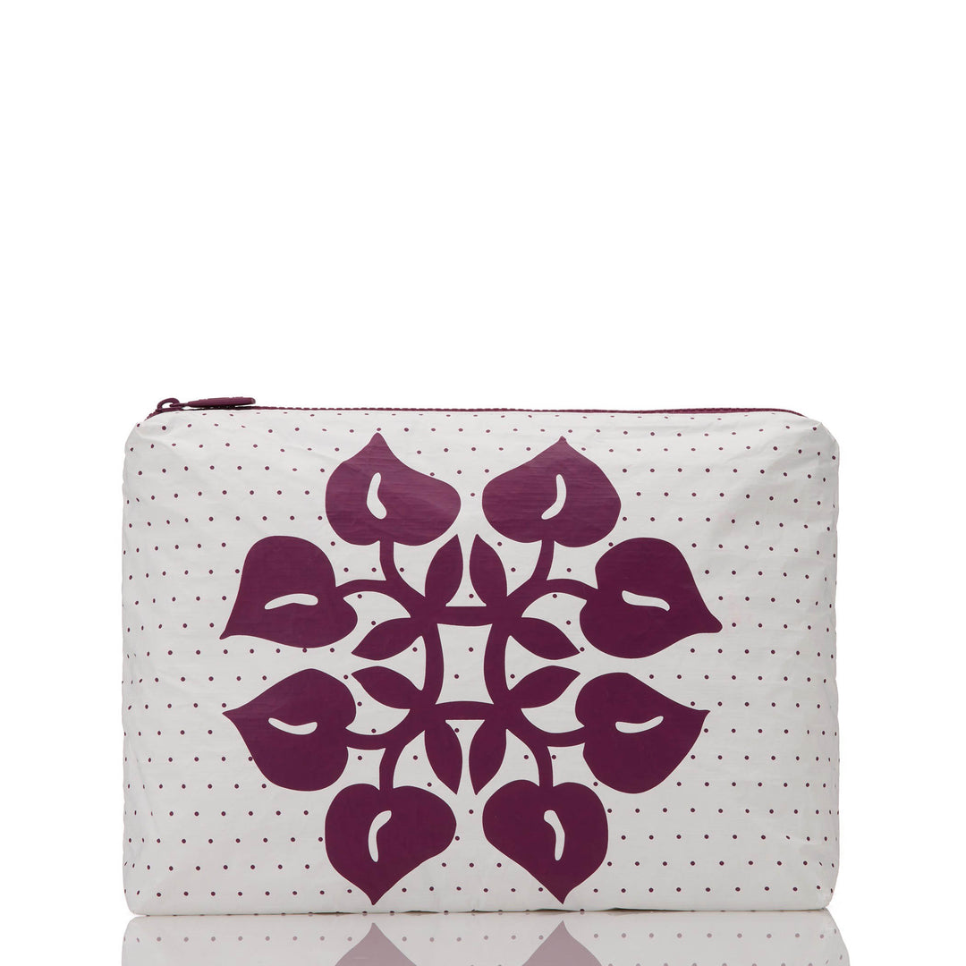 Hilo Dot Mid - Plum