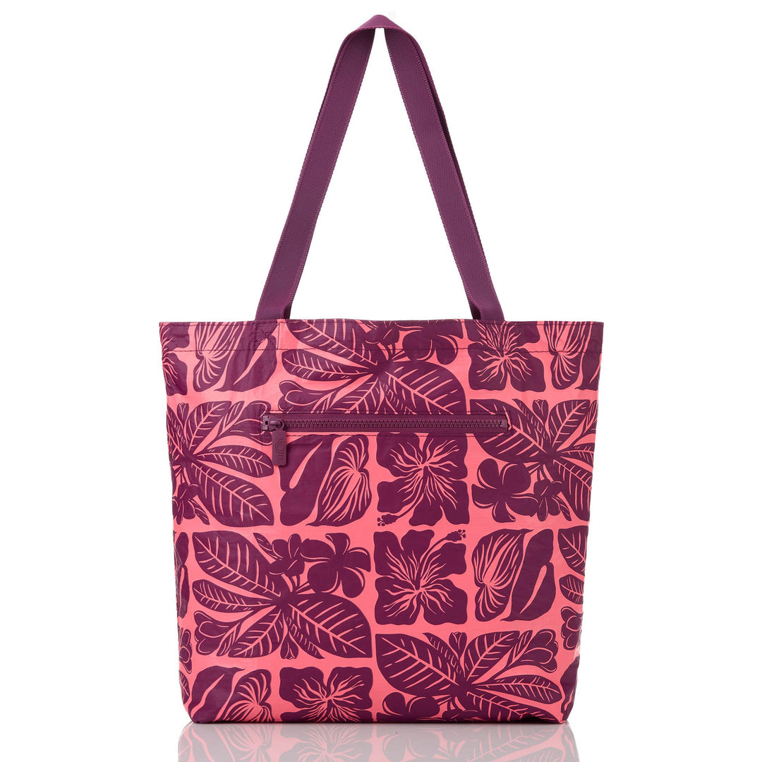 Punahele Reversible Tote - Taffy/Plum