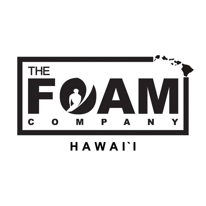 Foam Co Sticker " Foam Co Hawai'i" Large